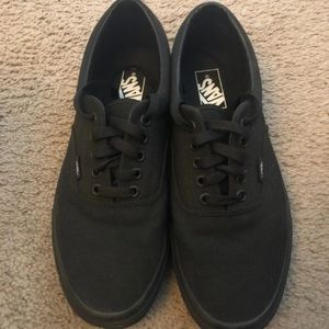 Black Vans (Read description)